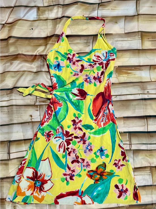 Ralph Lauren Dresses & Skirts - Ralph lauren collection 100% silk floral halter wrap dress size 4